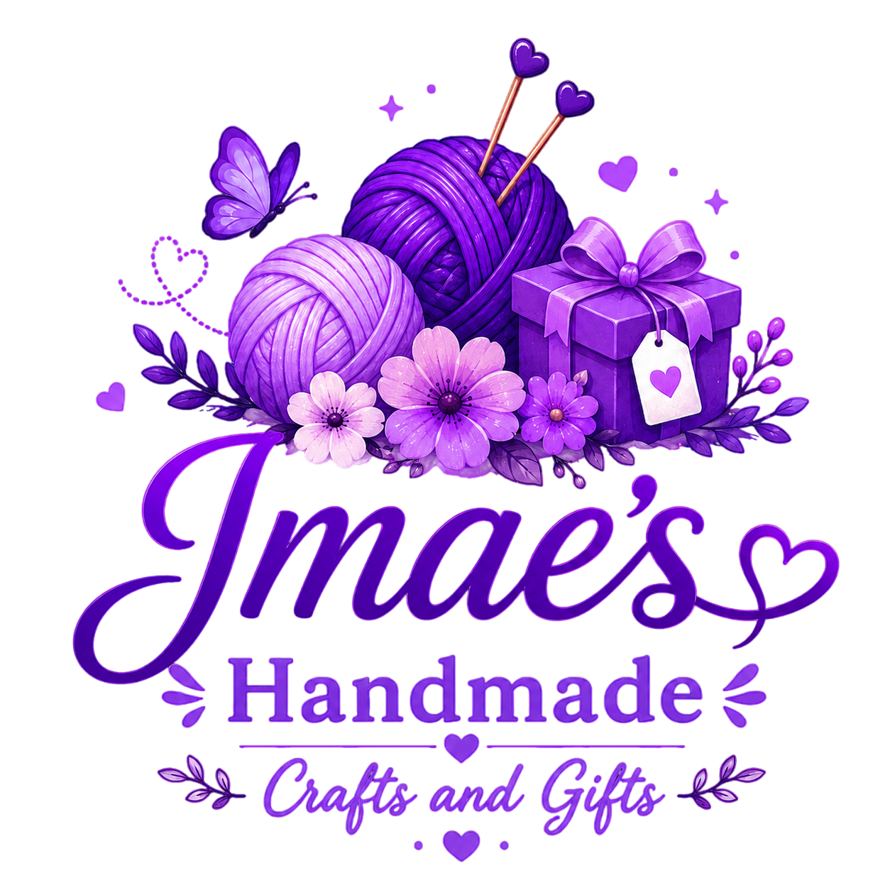 Mae's Handmade Crafts Logo